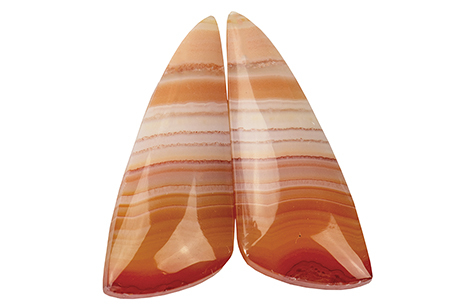 #agate #cabochon #indodesisa #Paire #Pair #19.18ct