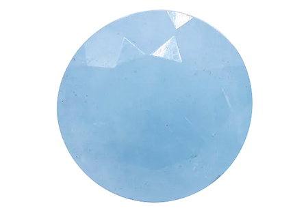 #Milky aquamarine #round-#calibrated #10mm