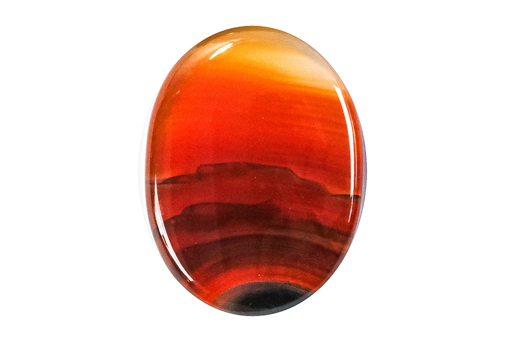  Agate (Landscape) 24X18 mm