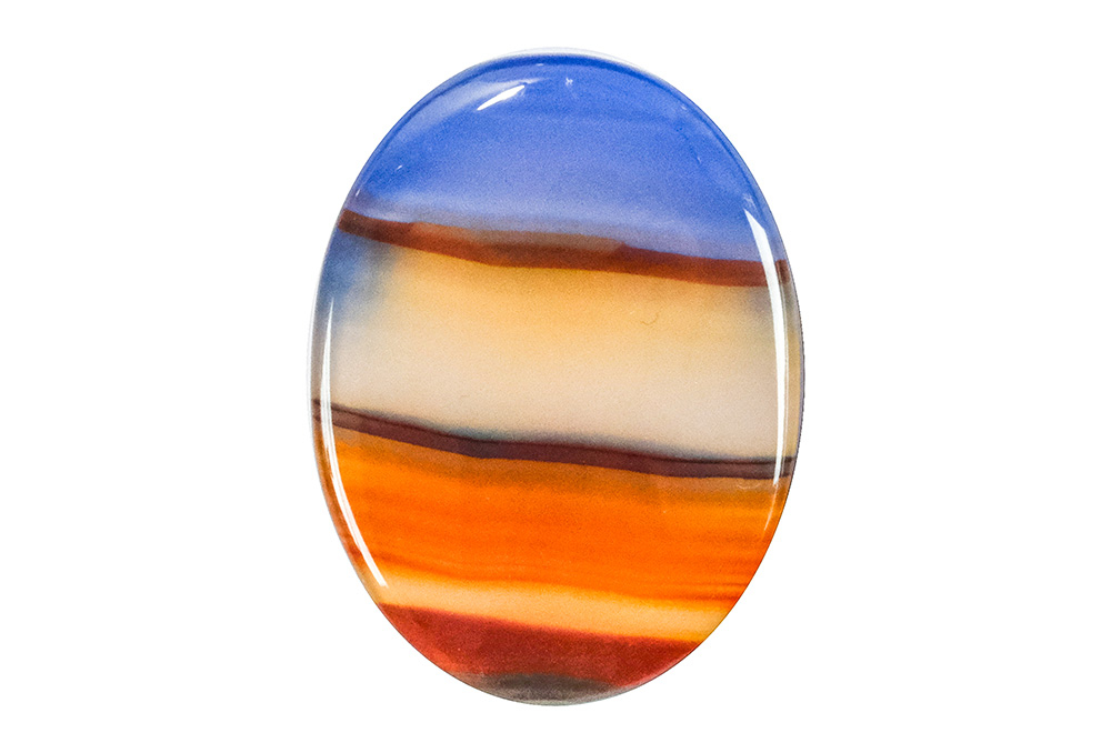  Agate (Landscape) 24X18 mm