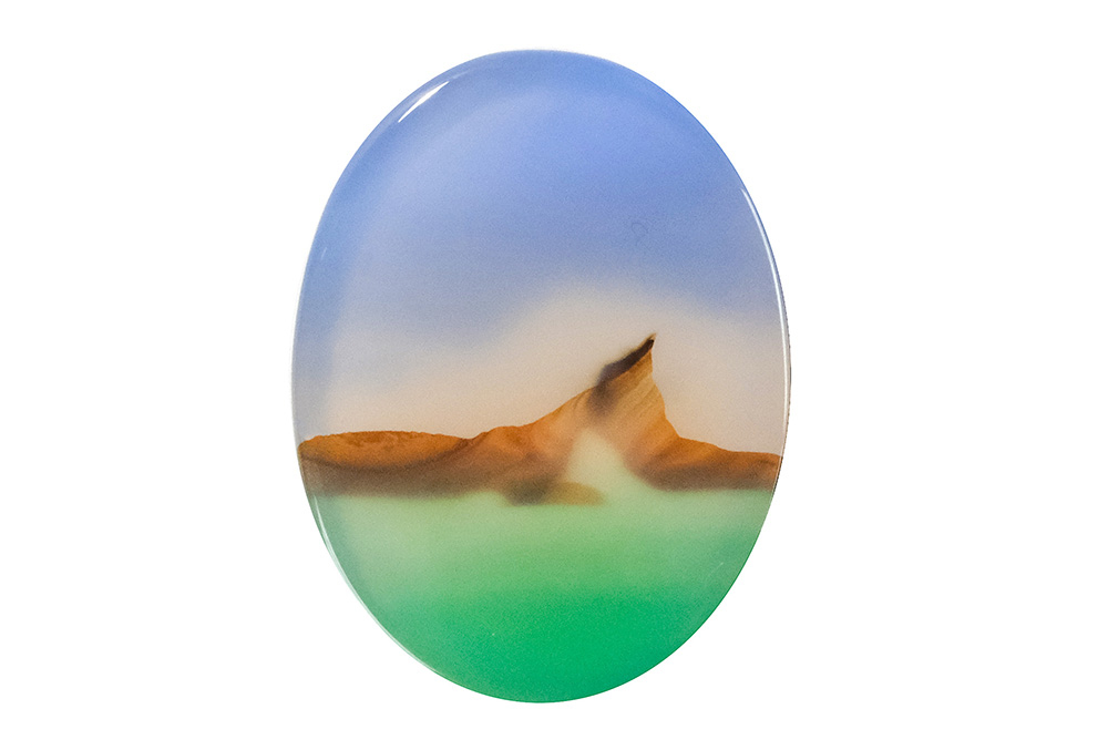  Agate (Landscape) 24X18 mm