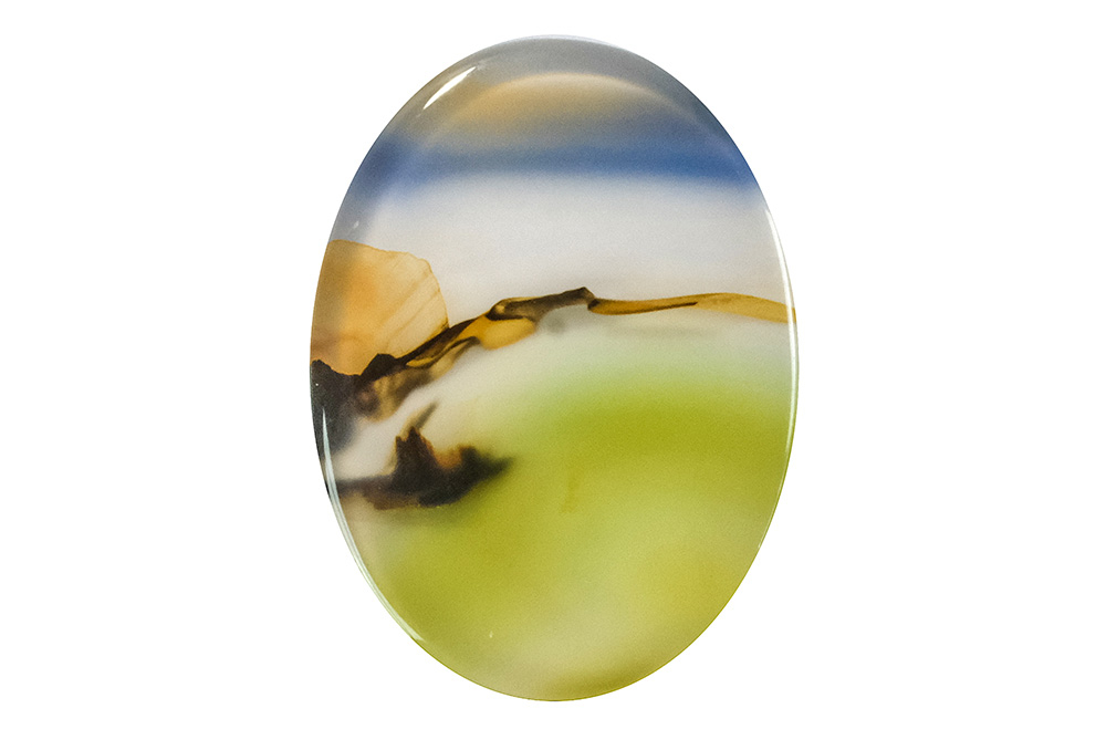  Agate (Landscape) 24x18 mm