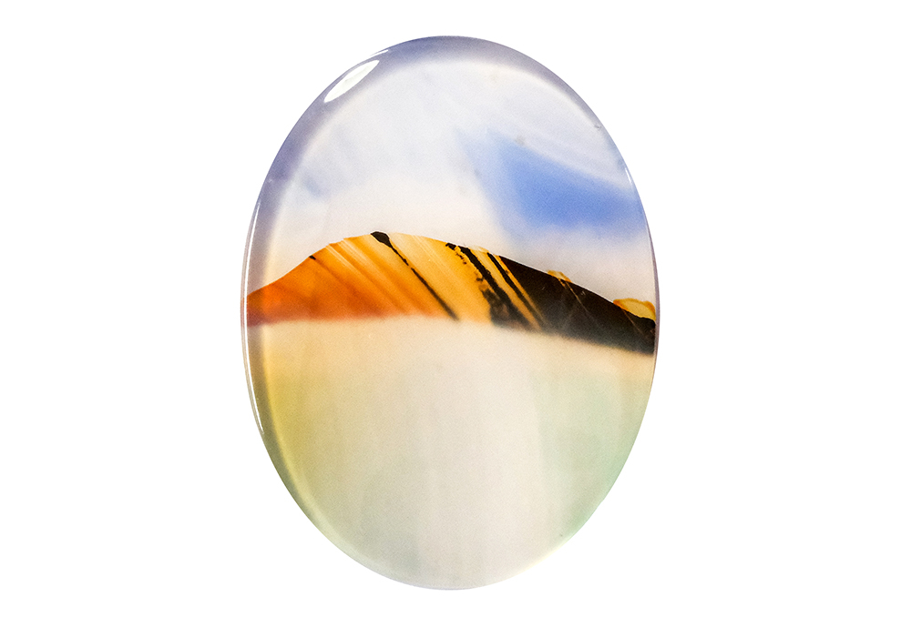  Agate (Landscape) 24x18 mm