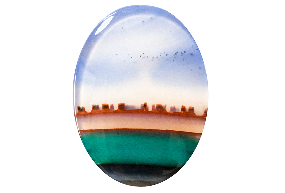  Agate (Landscape) 24x18 mm