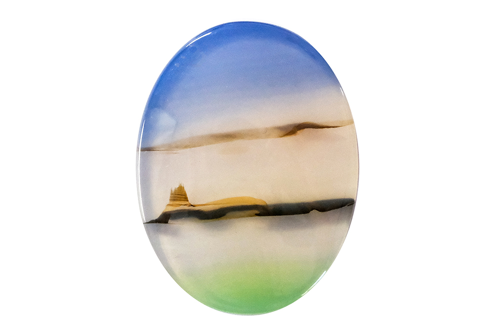  Agate (Landscape) 24X18 mm