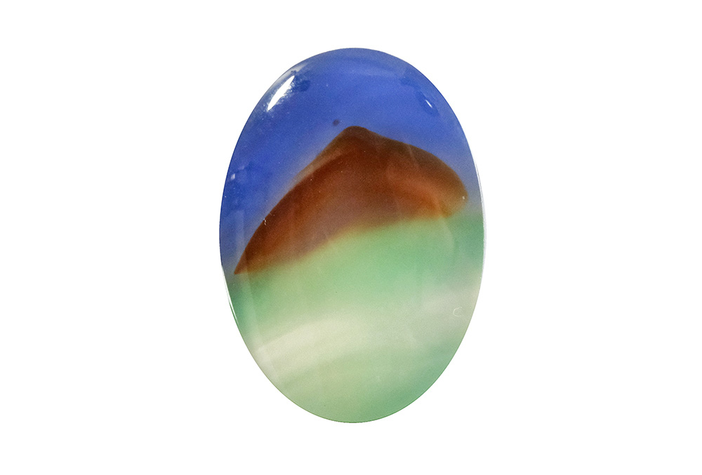 Agate (Landscape) 18x13 mm