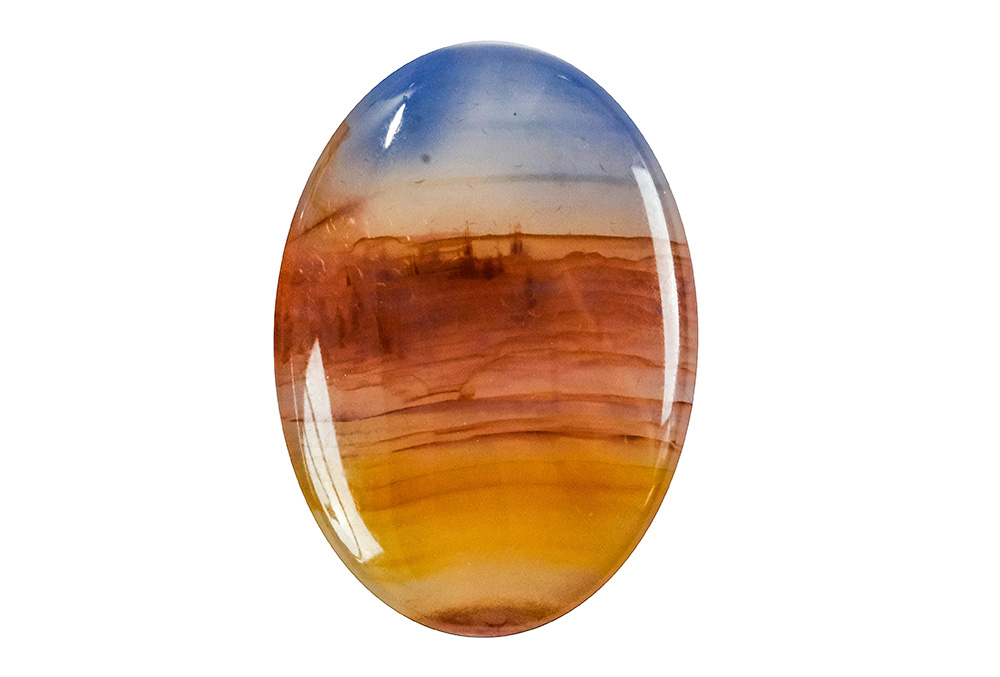 Agate (Landscape) 18x13 mm