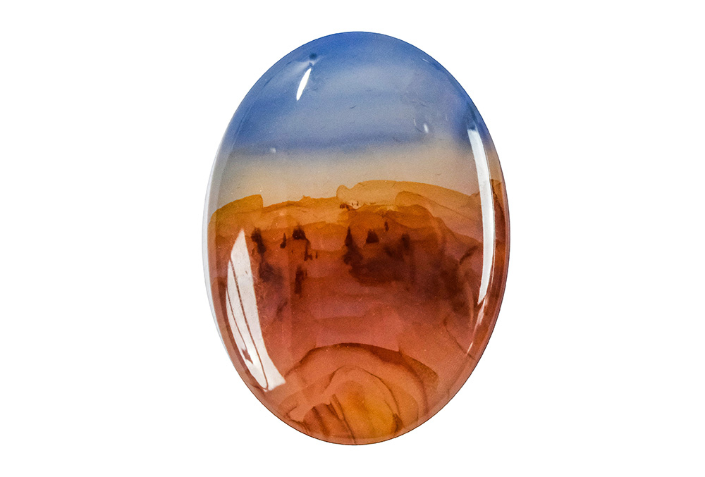 Agate (Landscape) 18x13 mm