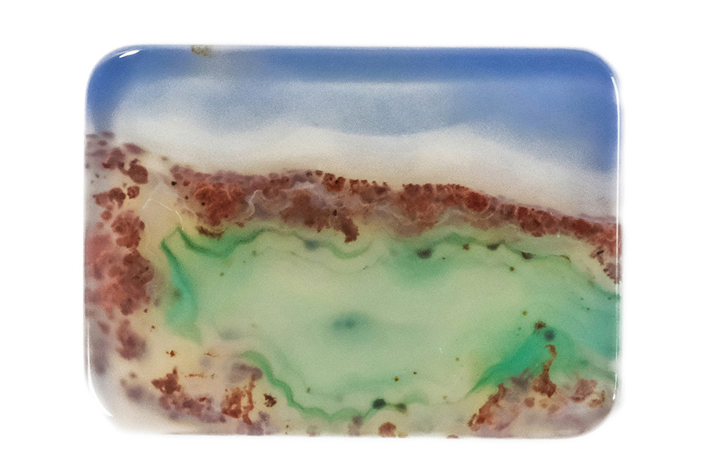 Agate (Landscape) 22x16 mm