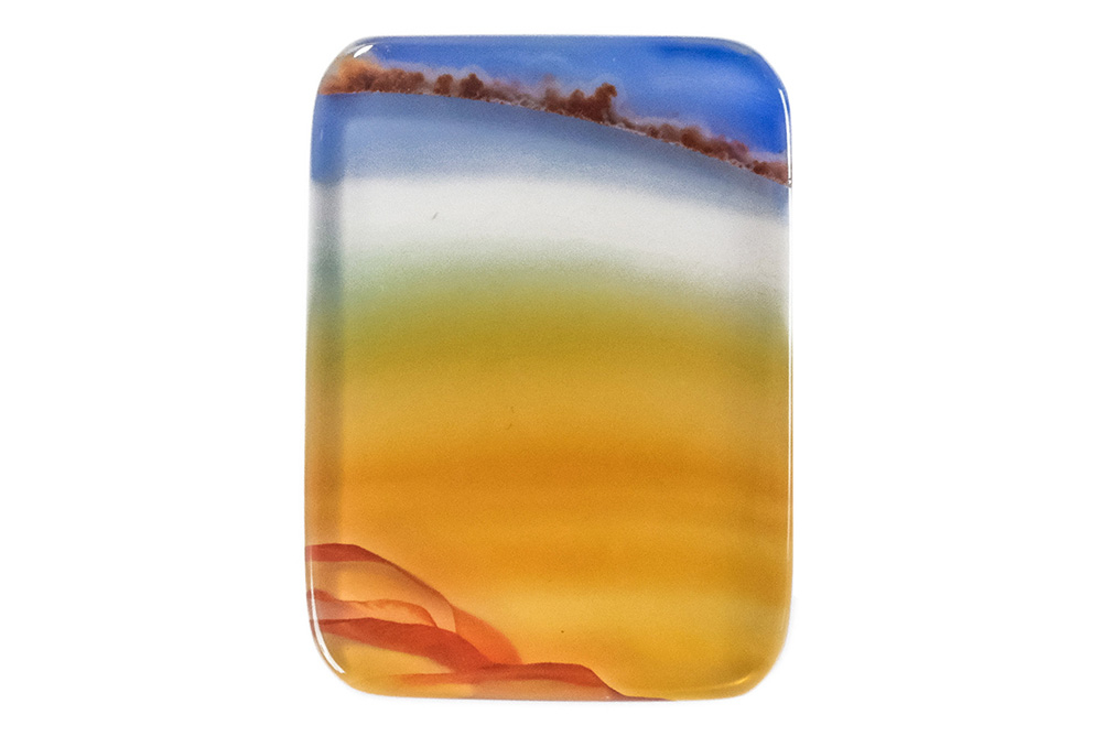 Agate (Landscape) 22x16 mm