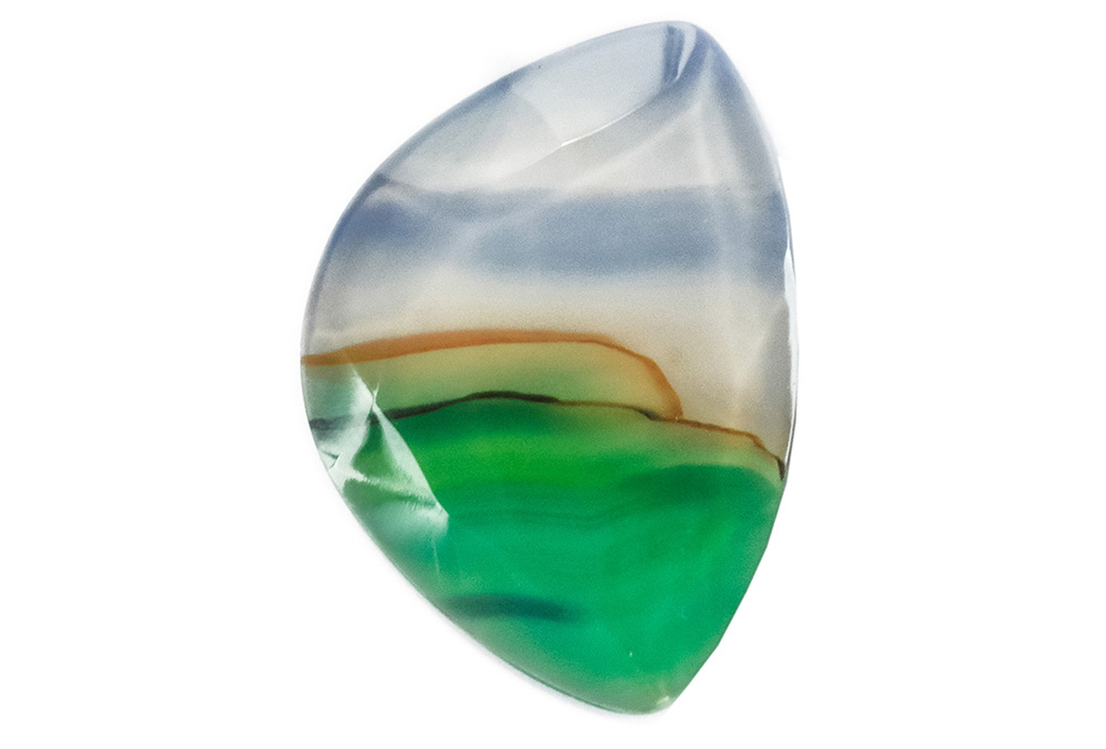 Agate (Landscape) (Faceted) 18x26 mm