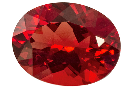 Red andesine 3.01ct