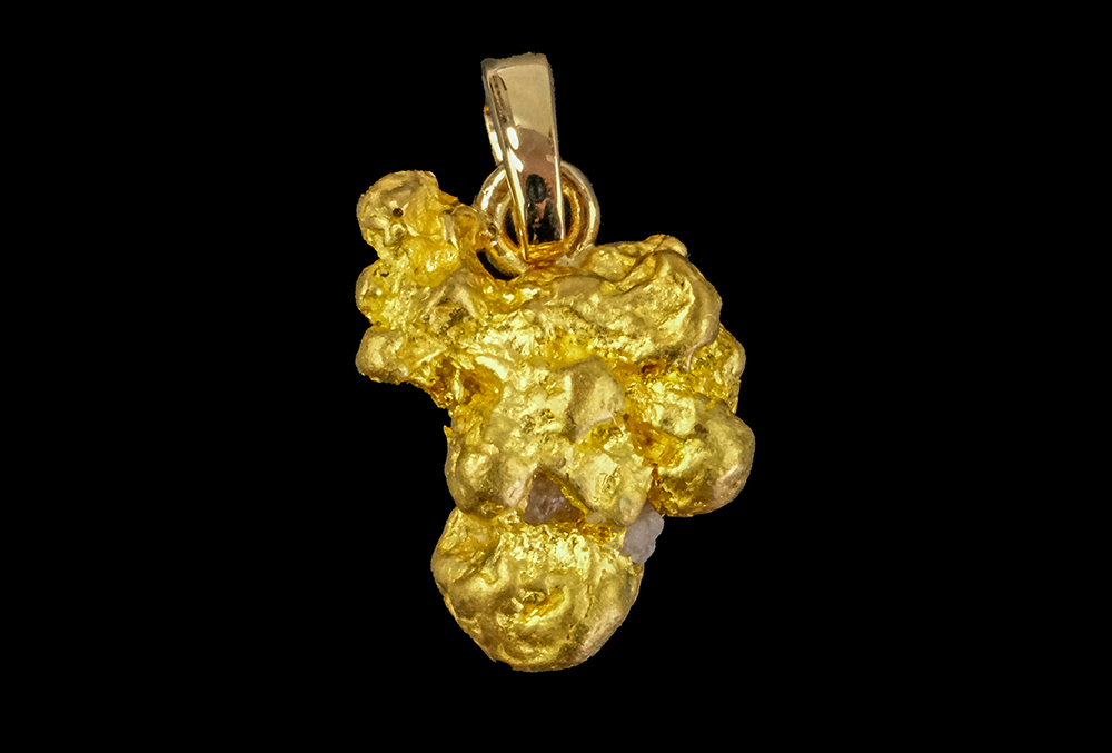 Gold Nugget Pendant 3.38 g