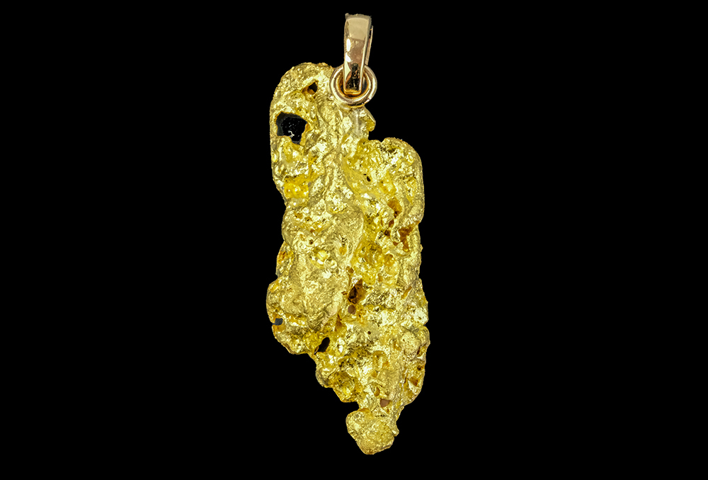 Gold Nugget Pendant 8.09 g