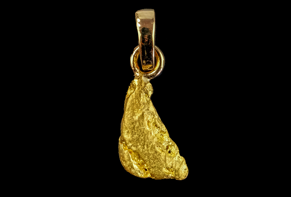 Gold Nugget Pendant 0.53 g