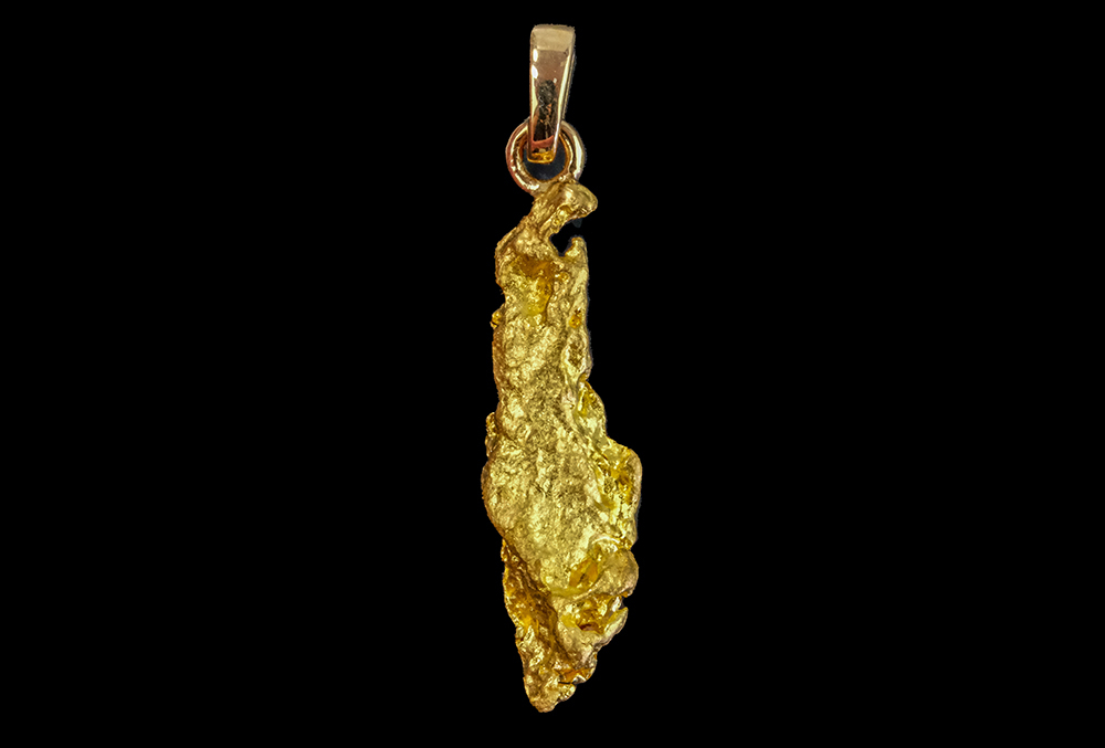 Gold Nugget Pendant 2.59 g