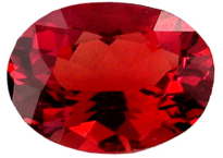 Red Andesine 0.96ct