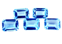 Topaz (Swiss blue- treated)