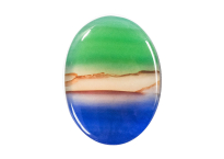  Agate (Landscape) 24X18 mm