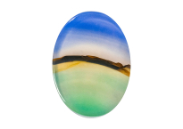  Agate (Landscape) 24X18 mm