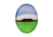  Agate (Landscape) 24X18 mm