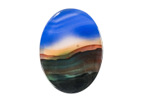  Agate (Landscape) 24X18 mm