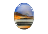  Agate (Landscape) 24X18 mm