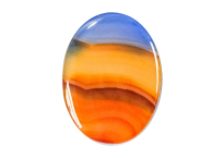  Agate (Landscape) 24x18 mm