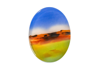  Agate (Landscape) 24x18 mm