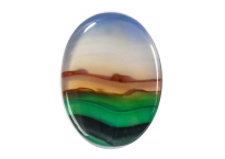  Agate (Landscape) 24x18 mm