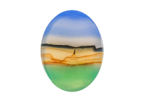  Agate (Landscape) 24x18 mm