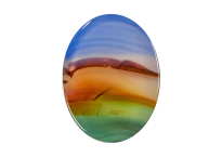  Agate (Landscape) 24x18 mm