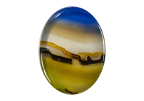  Agate (Landscape) 24x18 mm