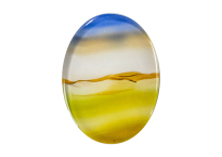  Agate (Landscape) 24x18 mm