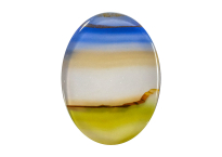  Agate (Landscape) 24x18 mm