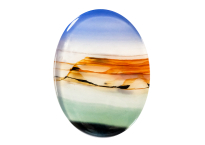  Agate (Landscape) 24X18 mm