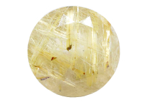 Quartz with golden rutile RD 7.0mm